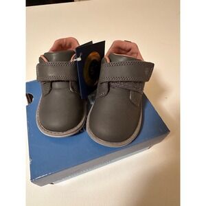 Stride Rite Griffin Shoes in Grey Toddler 5.5M